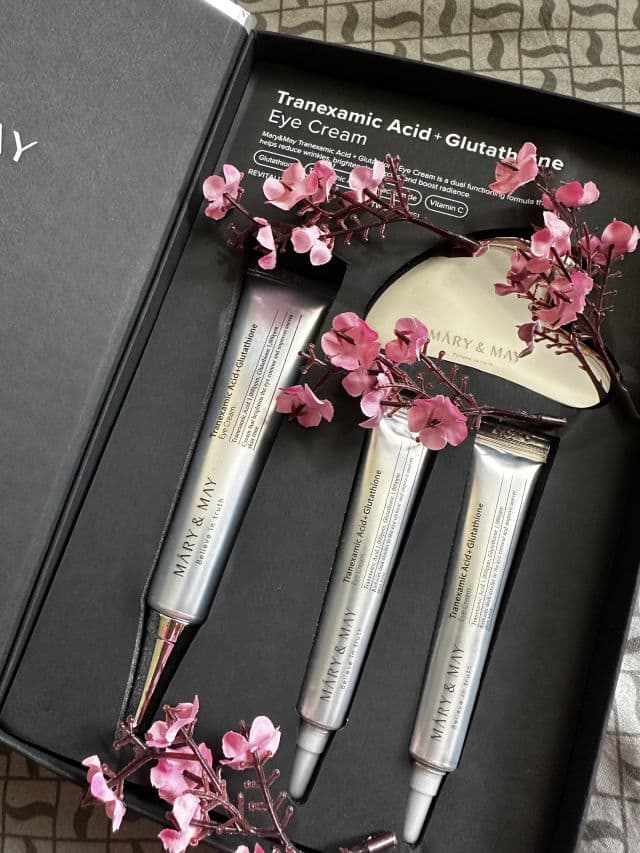 Mary&May Glutathione Eye Cream Kit review photo by xeuseniakim