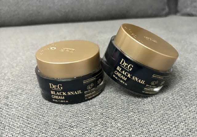 DR.G Black Snail Cream review photo by senvsational