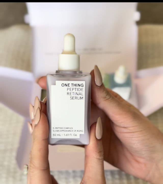 One Thing Peptide Retinal Serum review photo by callireviews
