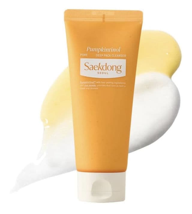 Saekdong Seoul Pumpkintinol Pore Deep Pack Cleanser review photo by Stephie03