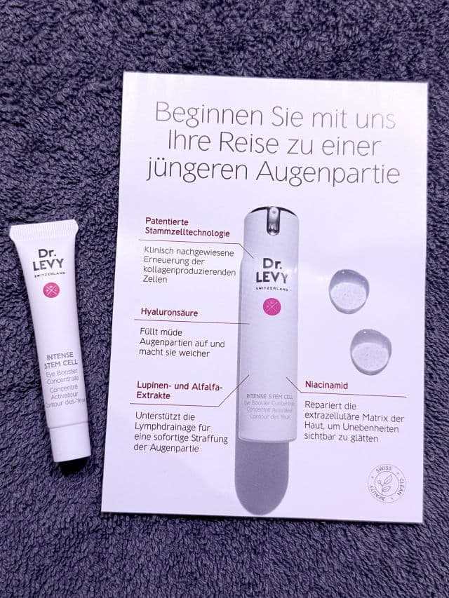 Dr. Levy Switzerland Eye Booster Concentrate review photo by ambrosiareviews
