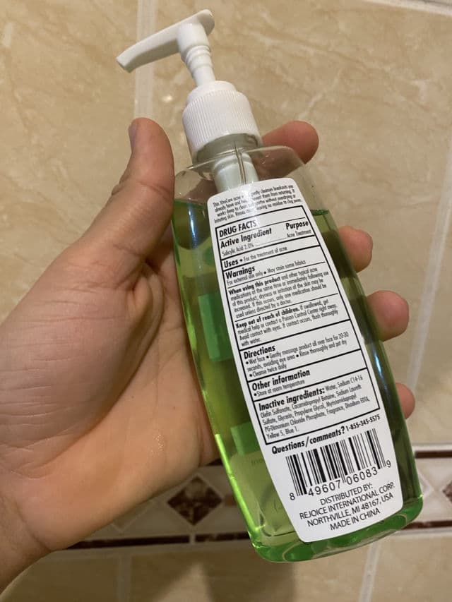 XtraCare Oil-Free Acne Wash Facial Cleanser with Tea Tree Oil review photo by charlievv00