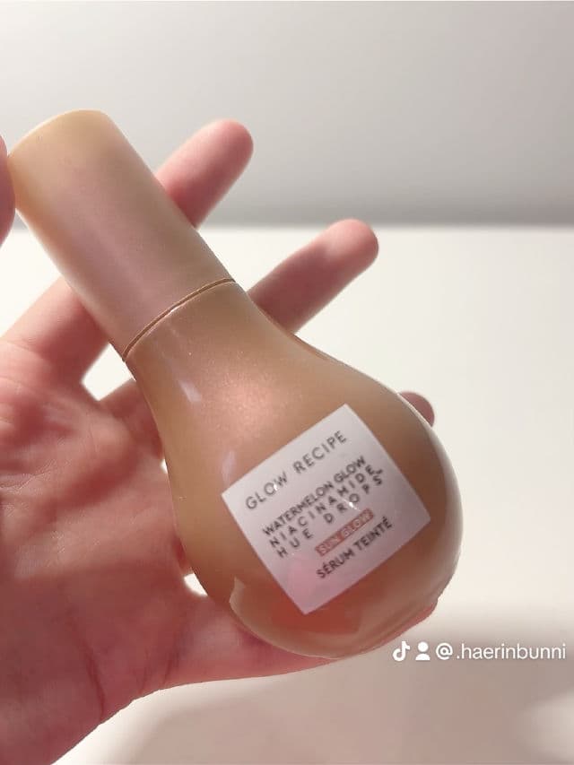 Glow Recipe Watermelon Glow Niacinamide Hue Drops Tinted Serum review photo by haerin