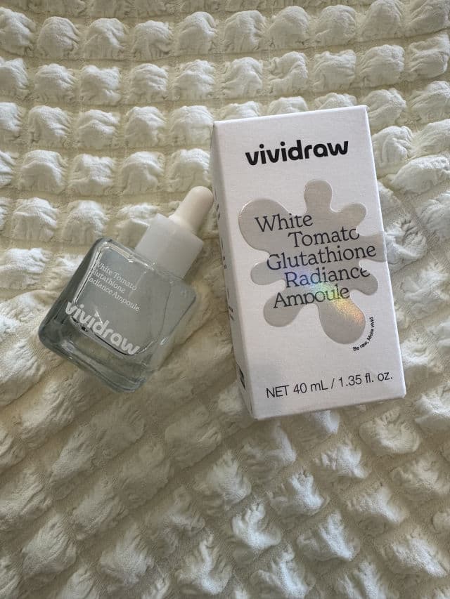 vividraw White Tomato Glutathione Radiance Ampoule review photo by Daniellefechio