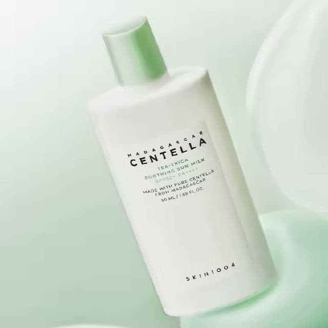SKIN1004 Madagascar Centella Tea-Trica Soothing Sun Milk SPF50+ PA++++ review photo by nuryspuntieroficial
