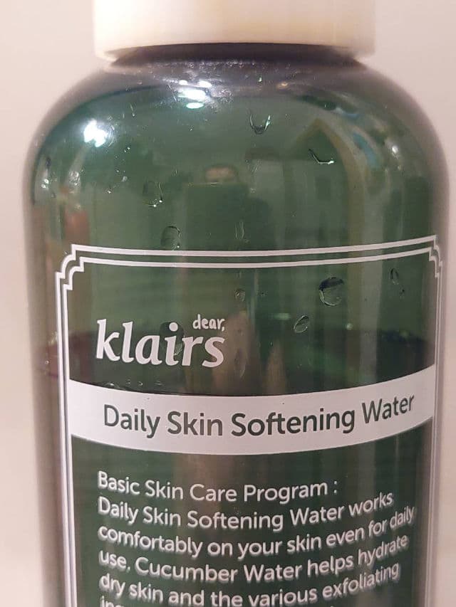 Daily Skin Softening Water product review