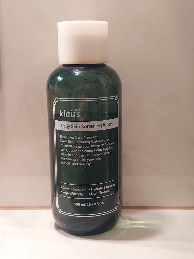 Daily Skin Softening Water product review