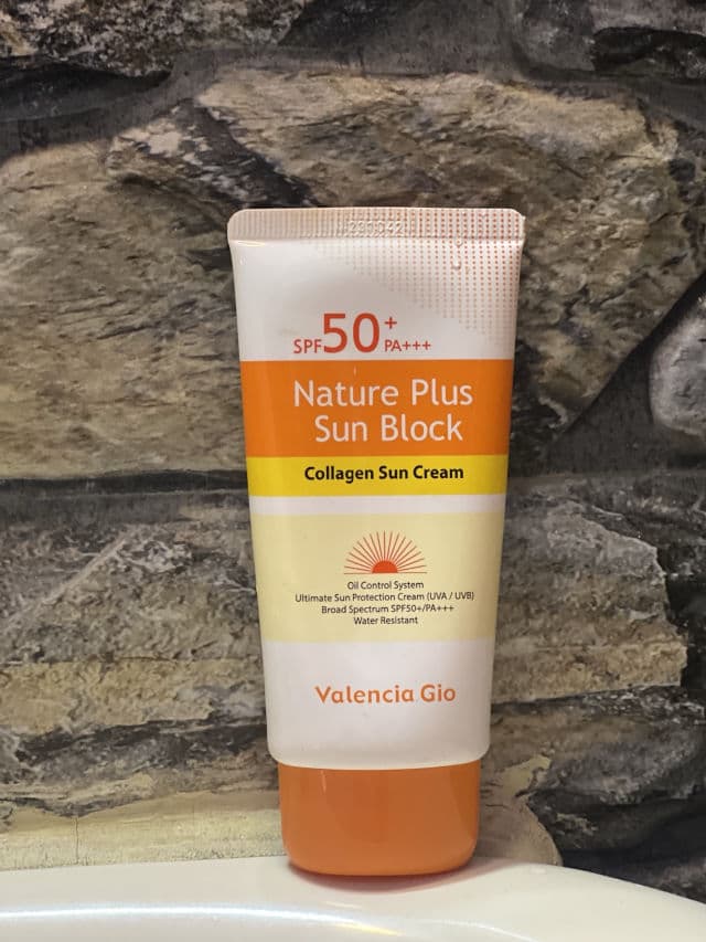 Valencia Gio Nature Plus Sunblock Collagen Sun Cream SPF 50+ PA+++ review photo by bonelessafrah