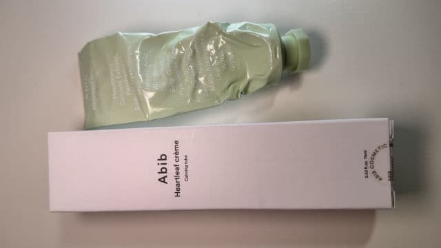 Abib Heartleaf Crème Calming Tube review photo by vizel