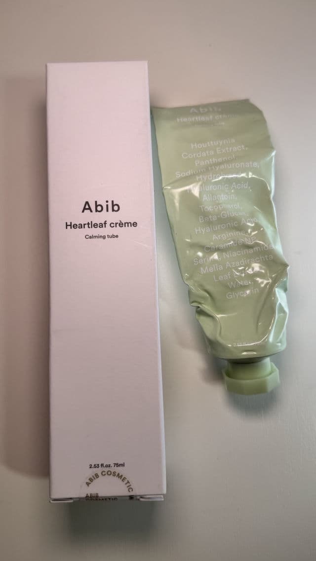 Abib Heartleaf Crème Calming Tube review photo by vizel