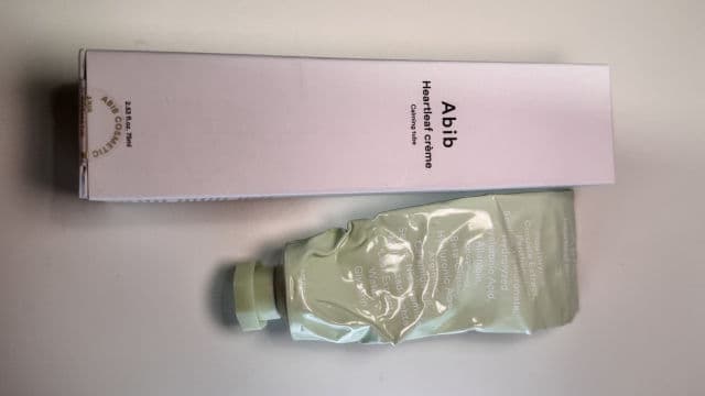 Abib Heartleaf Crème Calming Tube review photo by vizel