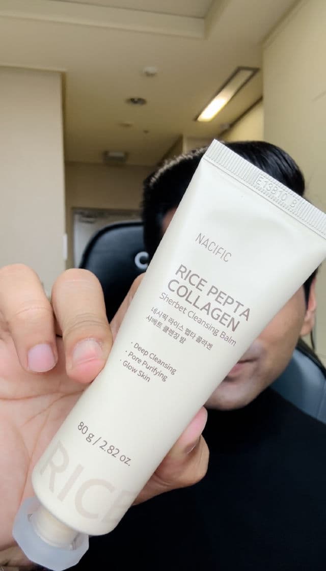 Nacific Rice Pepta Collagen Sherbet Cleansing Balm review photo by Adil