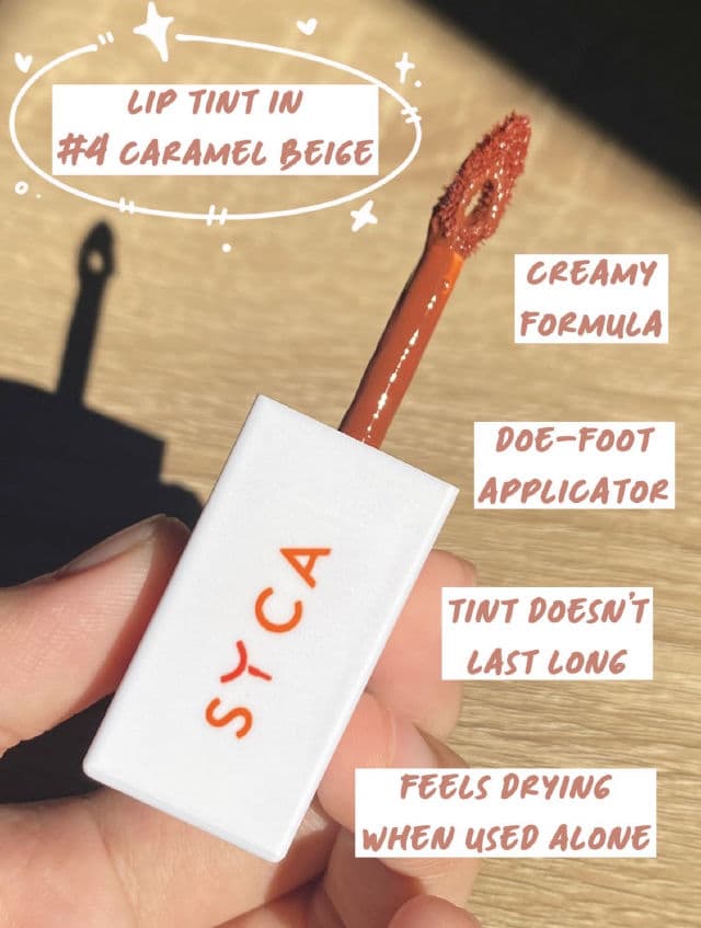 SYCA Lip Tint review photo by pocelyn