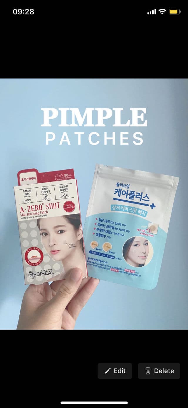 Olive Young Care Plus Scar Cover Spot Patch review photo by pocelyn