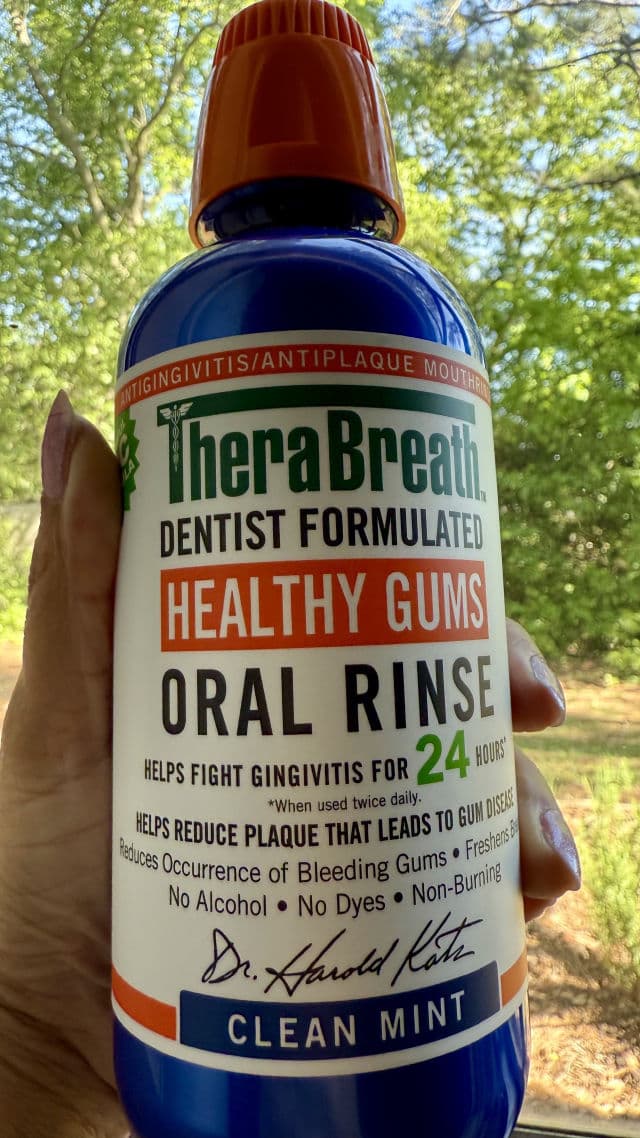 TheraBreath Healthy Gums Oral Rinse - Clean Mint review photo by nzerin