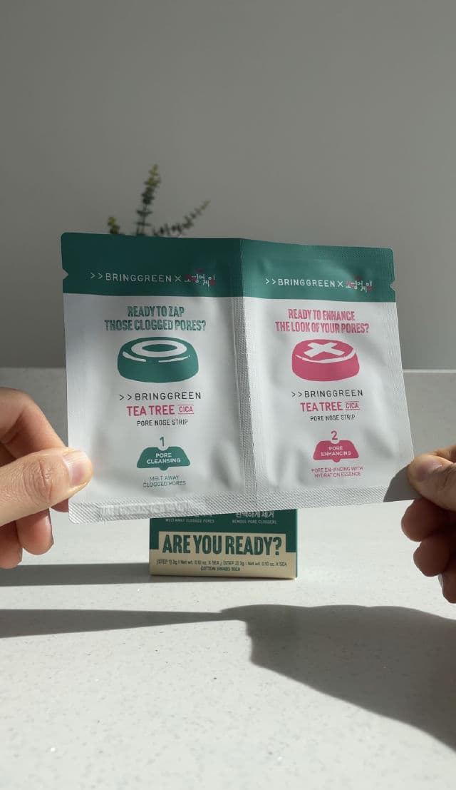 Bring Green Tea Tree Cica Pore Nose Strip review photo by kimdannyc