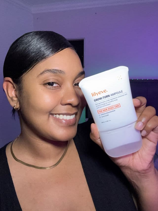 Lilyeve Growturn Ampoule review photo by Joelyvlogs