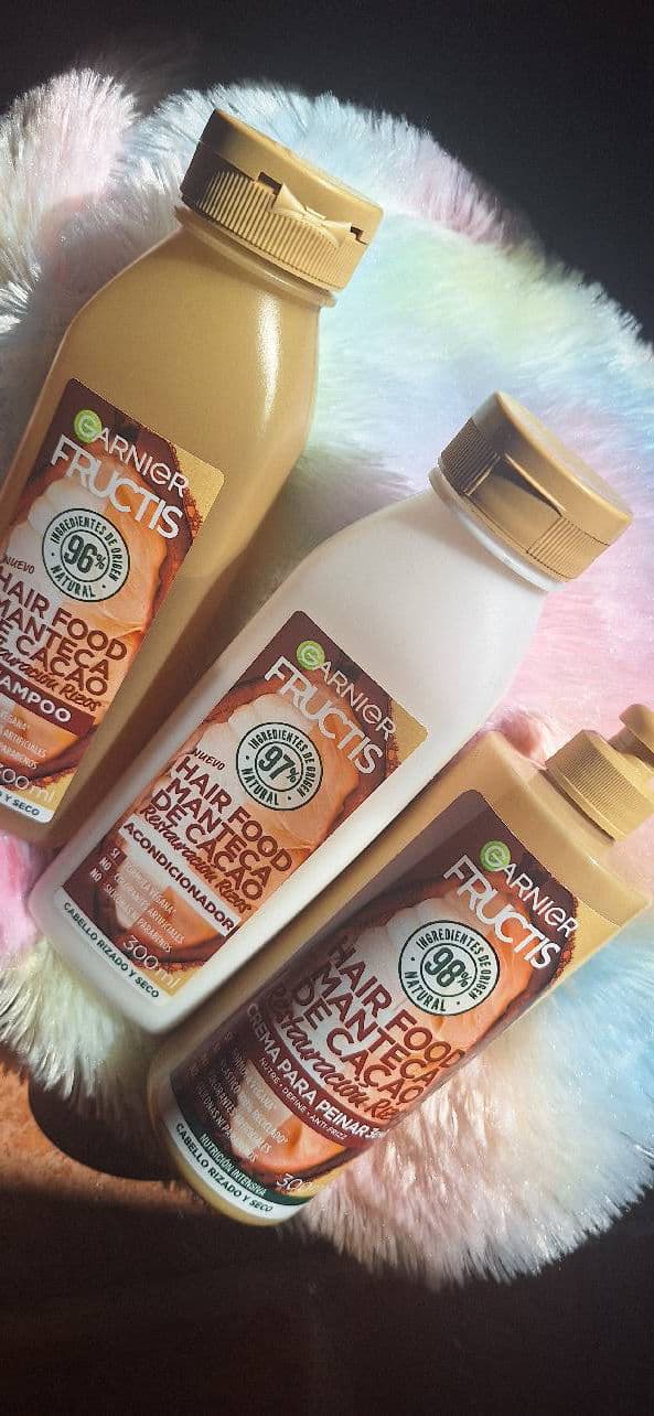 Garnier Fructis Cocoa Butter Hair Food Smoothing Shampoo review photo by GinVarbeauty