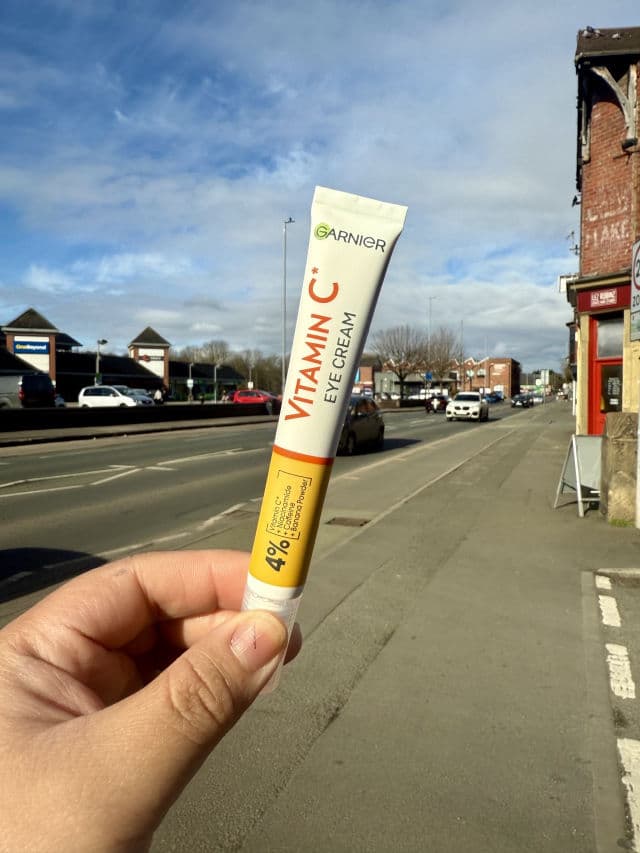 Garnier Vitamin C* Brightening Eye Cream review photo by ReviewsLynWrotes