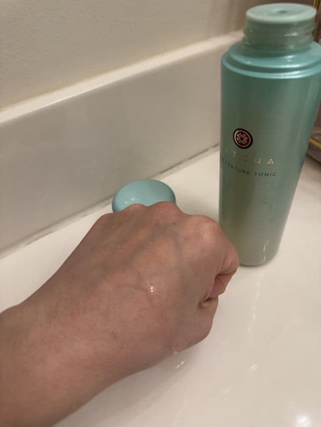 Tatcha The Texture Tonic AHA Liquid Exfoliating Treatment review photo by Dildora