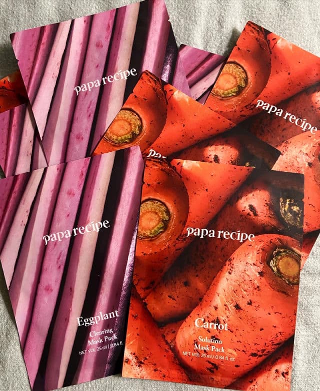 PAPA RECIPE [Discontinued] Eggplant & Carrot Mask Pack (Eggplant) review photo by Tely