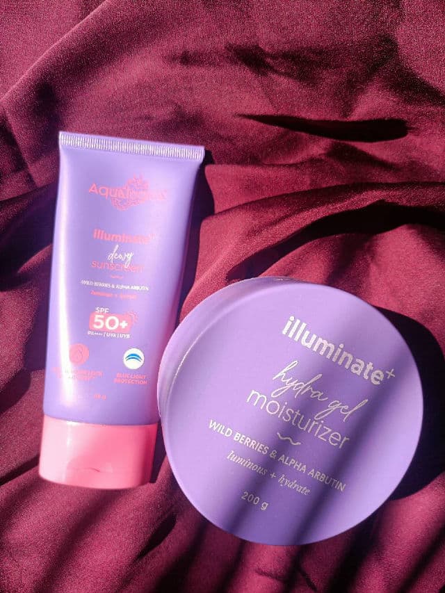 Aqualogica Illuminate+ Oil-free Moisturizer with Wild Berries & Alpha Arbutin review photo by Aishhh11