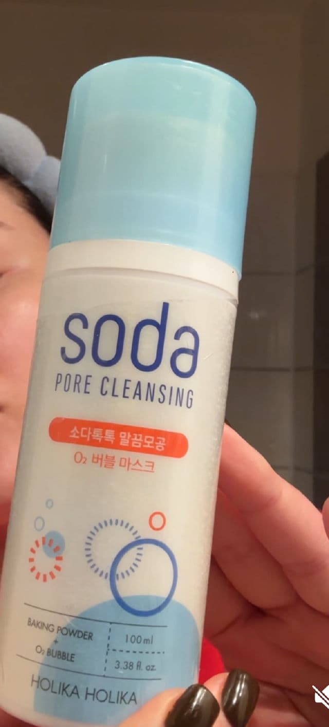 HOLIKA HOLIKA Soda Pore Cleansing O2 Bubble Mask review photo by kate2004