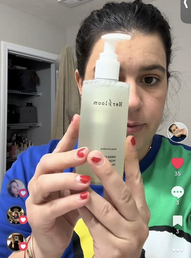 Herbloom Green Clear Vegan Cleansing Oil to Foam review photo by mel1989