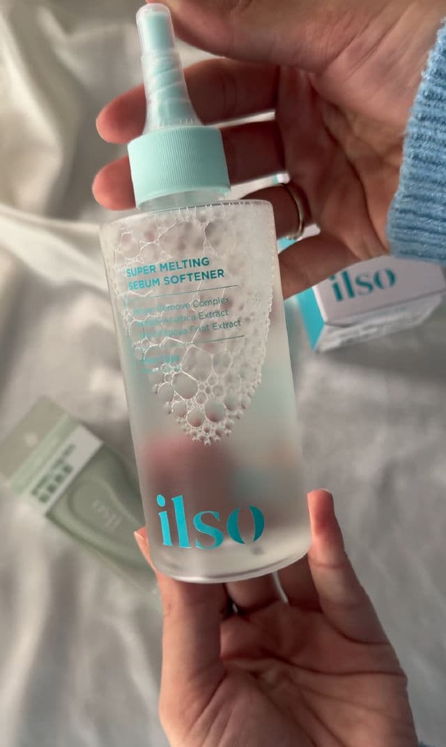ILSO Super Melting Sebum Softener review photo by feruzacreates