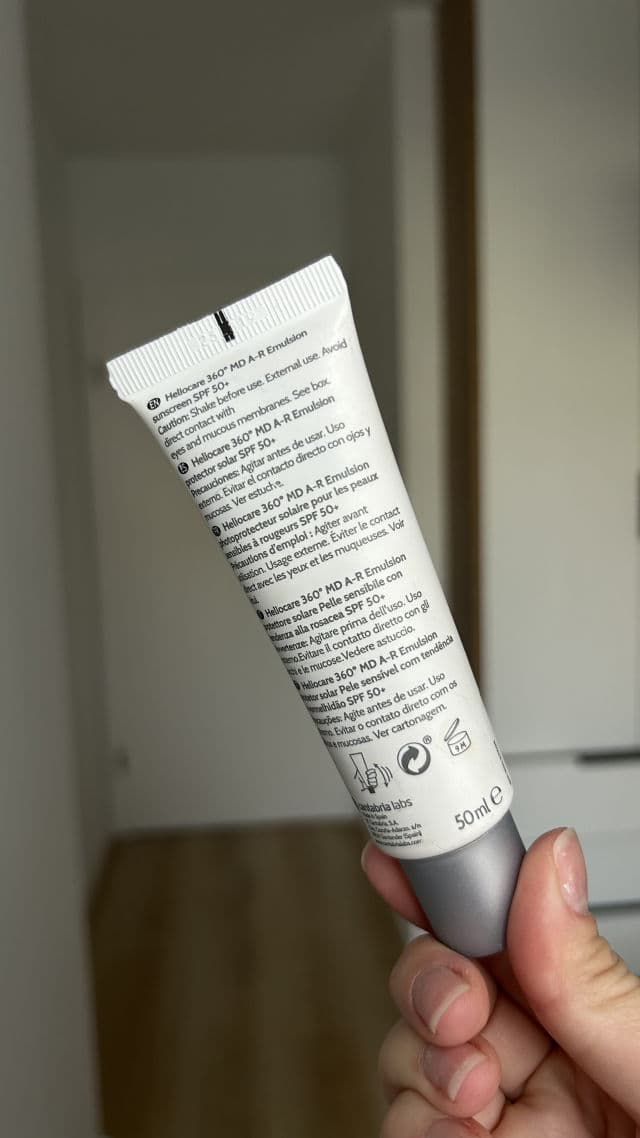 Heliocare 360º MD A-R Emulsion SPF 50+ review photo by Tatianamamontova