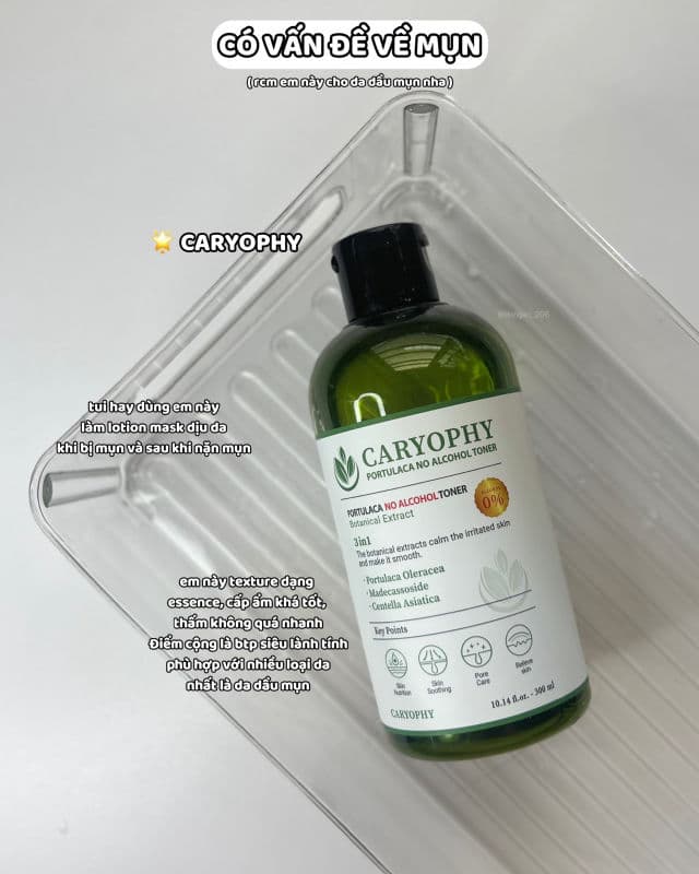 CARYOPHY Portulaca Toner review photo by DoNgan