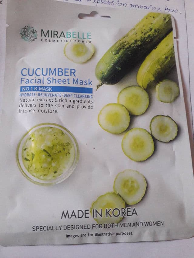 Mirabelle Cosmetics Cucumber Fairness Facial Mask review photo by pooja1907