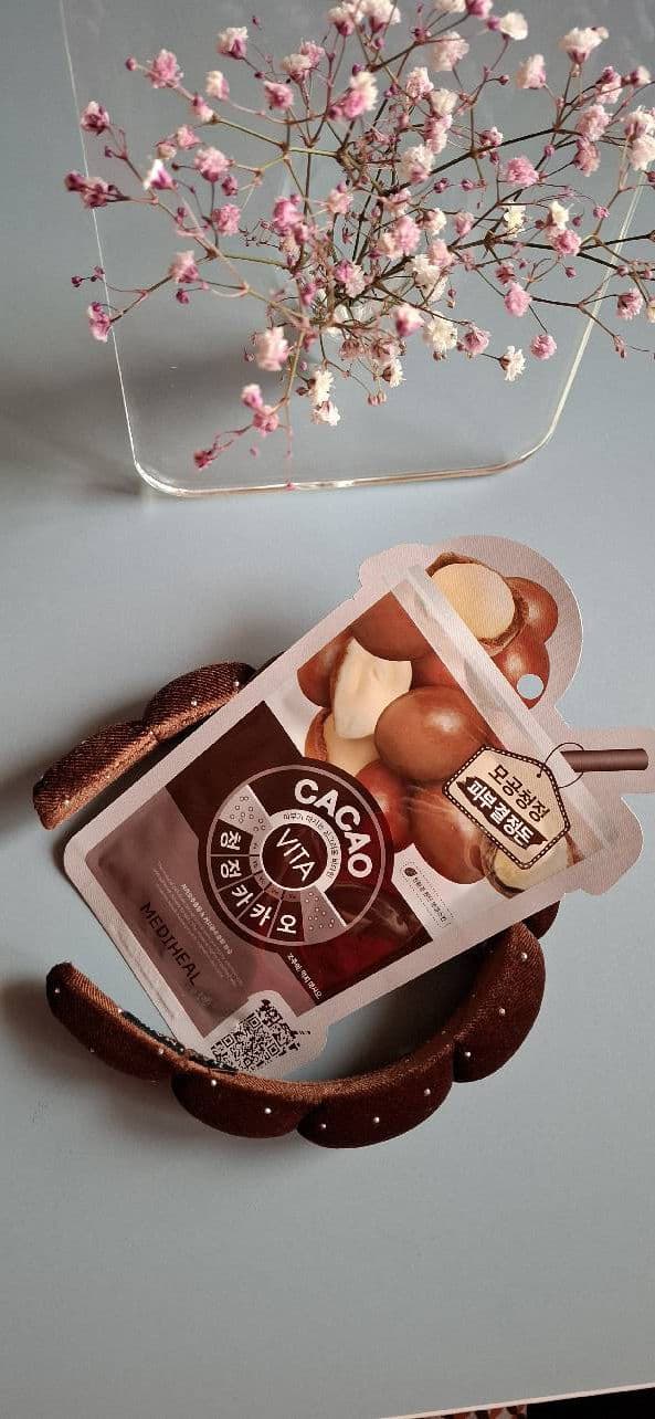 MEDIHEAL Cacao Vita Mask review photo by olhaha