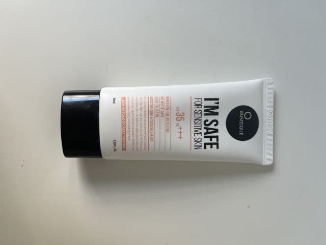 Suntique I'm Safe for Sensitive Skin SPF35 PA+++ review photo by callabouquet