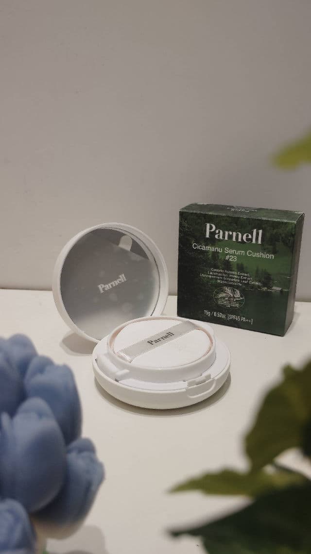Parnell Cicamanu Serum Cushion SPF45 PA++ review photo by linuu