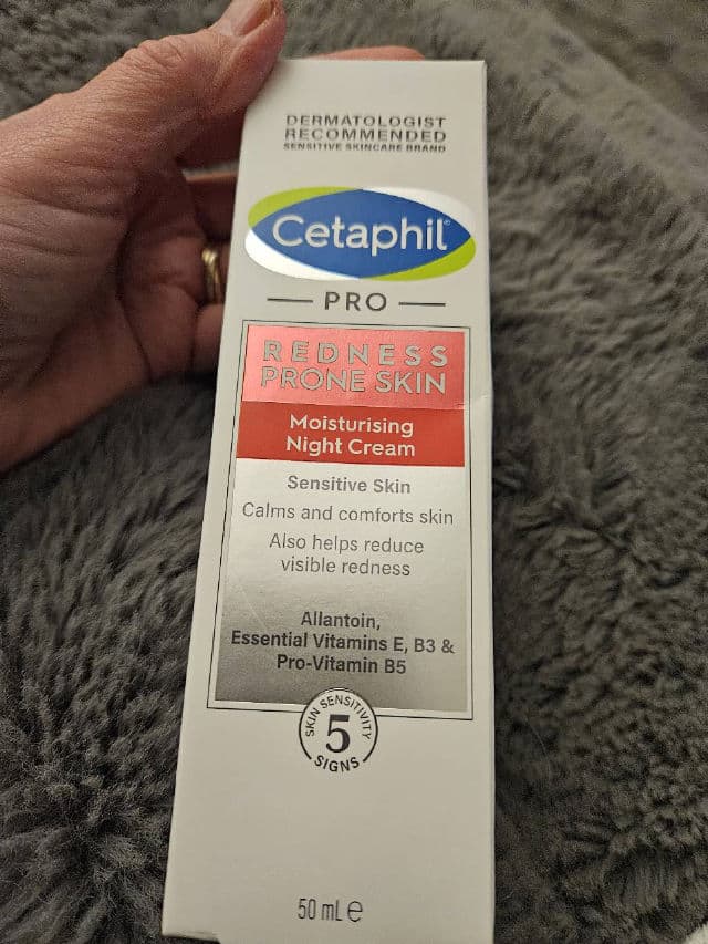 Cetaphil Pro Moisturising Night Cream for Redness Prone Skin review photo by margaret123456