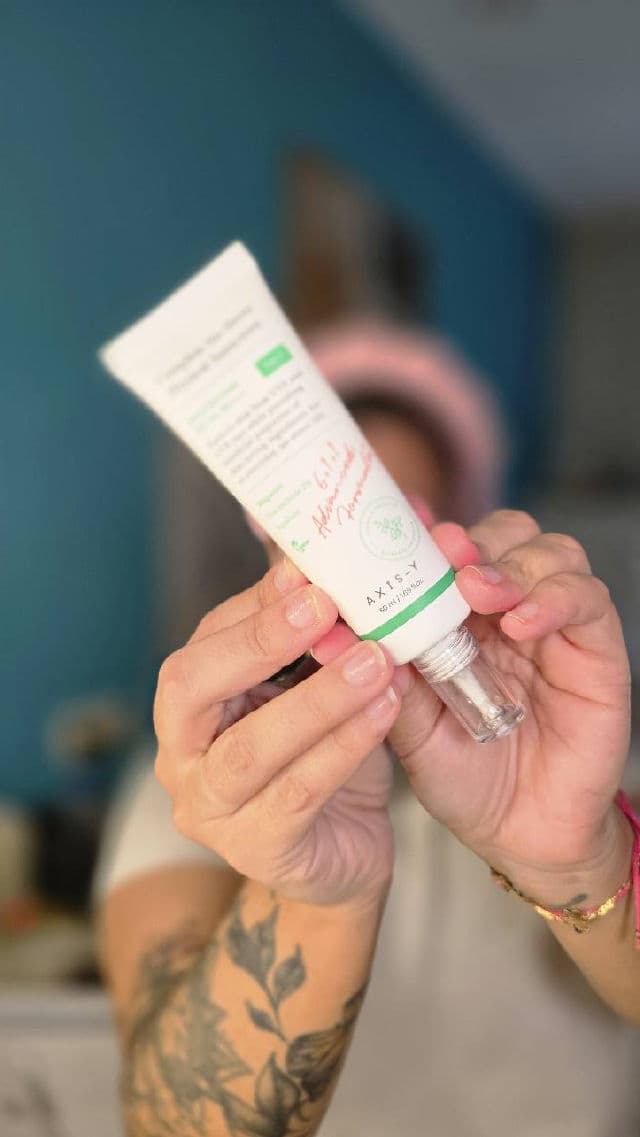 AXIS-Y Heartleaf My Type Calming Cream review photo by mamaflorblog