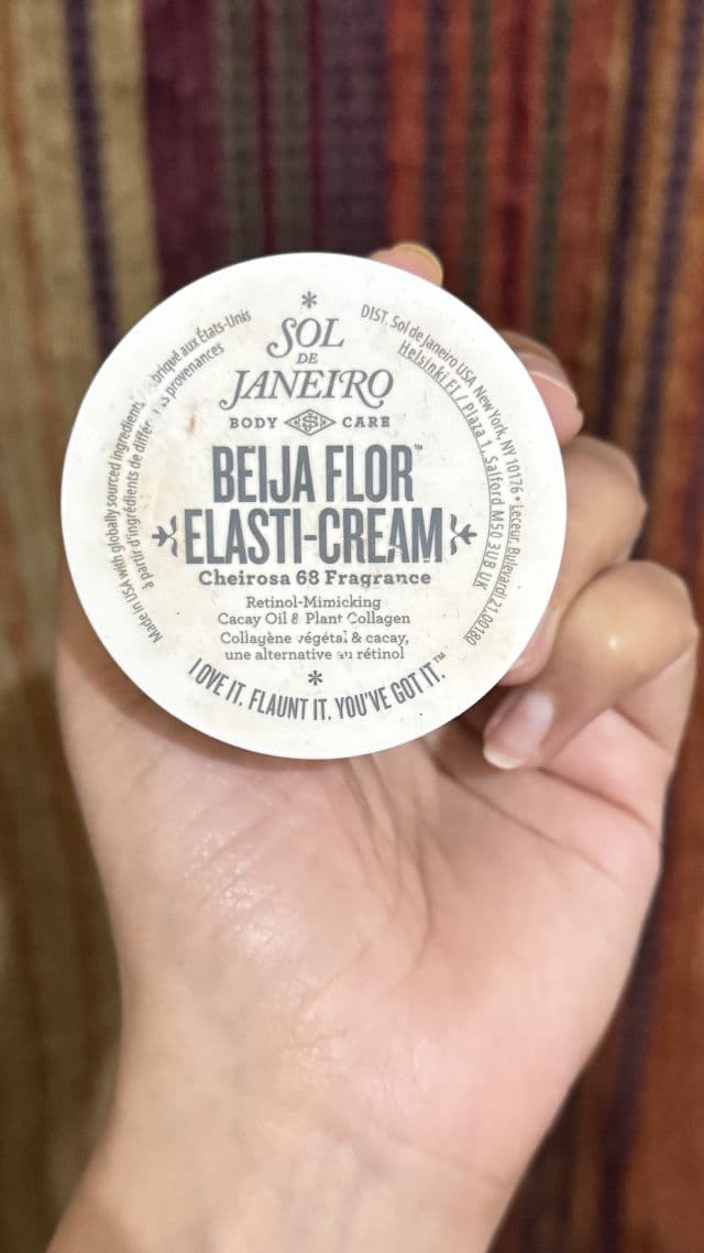 Sol de Janeiro Beija Flor Elasti-Cream for Anti Aging review photo by Qurat456