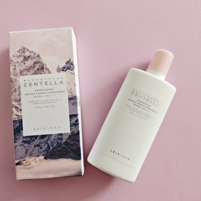 SKIN1004 Madagascar Centella Poremizing Velvet Finish Sunscreen SPF 50+ PA++++ review photo by Sosmamandetresse