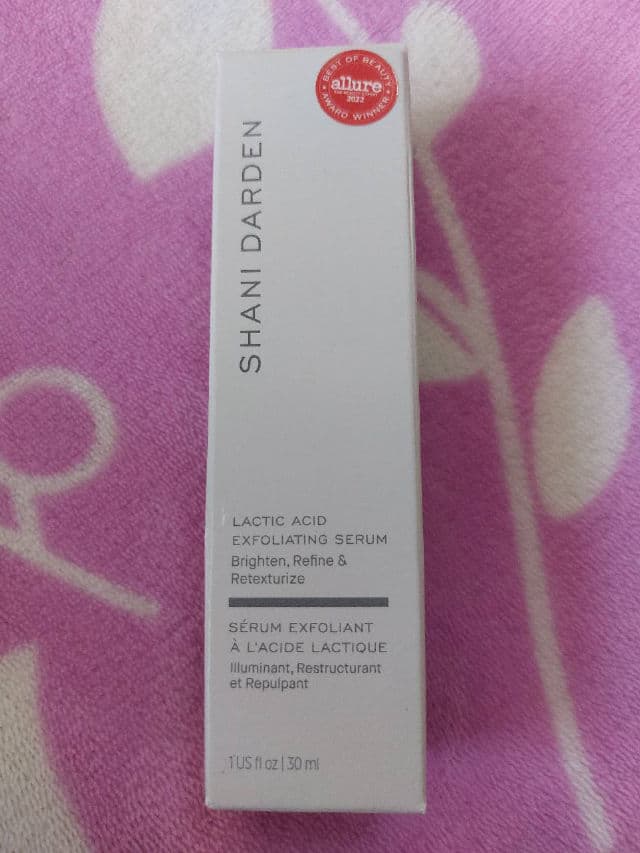Shani Darden Lactic Acid Exfoliating Serum review photo by Heidyskin