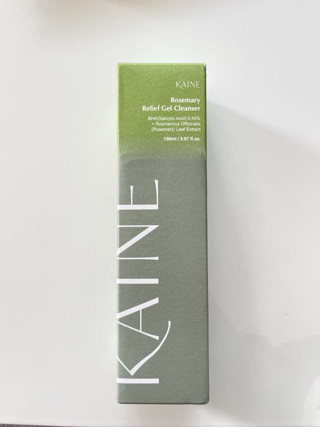 KAINE Rosemary Relief Gel Cleanser review photo by softglowsoul