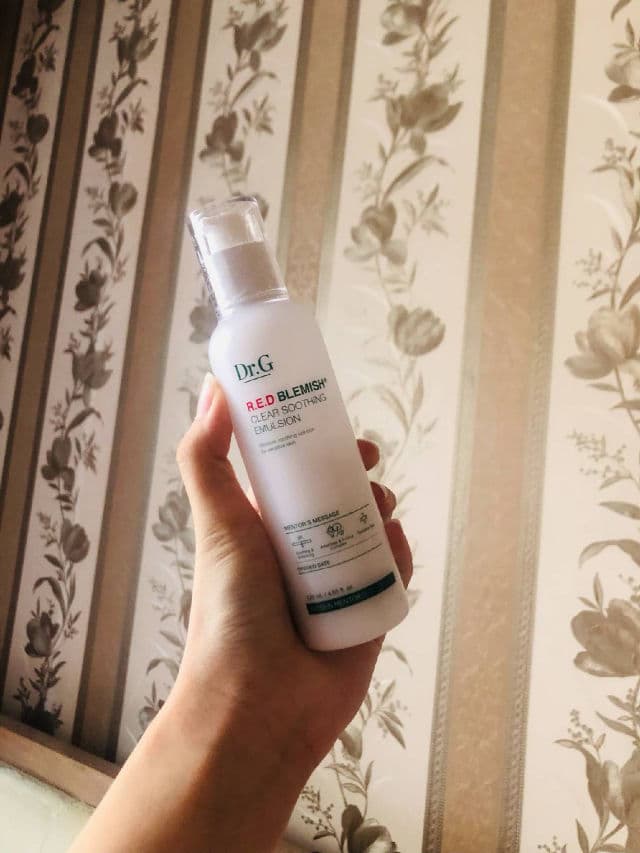 DR.G Red Blemish Clear Soothing Emulsion review photo by Runnakts