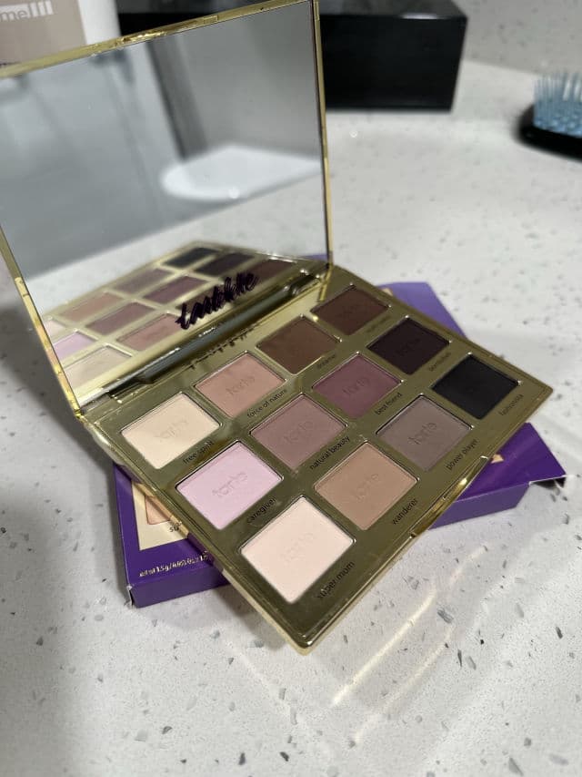 Tarte Tartelette In Bloom Clay Eyeshadow Palette review photo by karrieliska