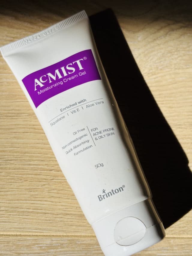 Brinton Acmist Moisturizing Cream Gel review photo by Samjhana