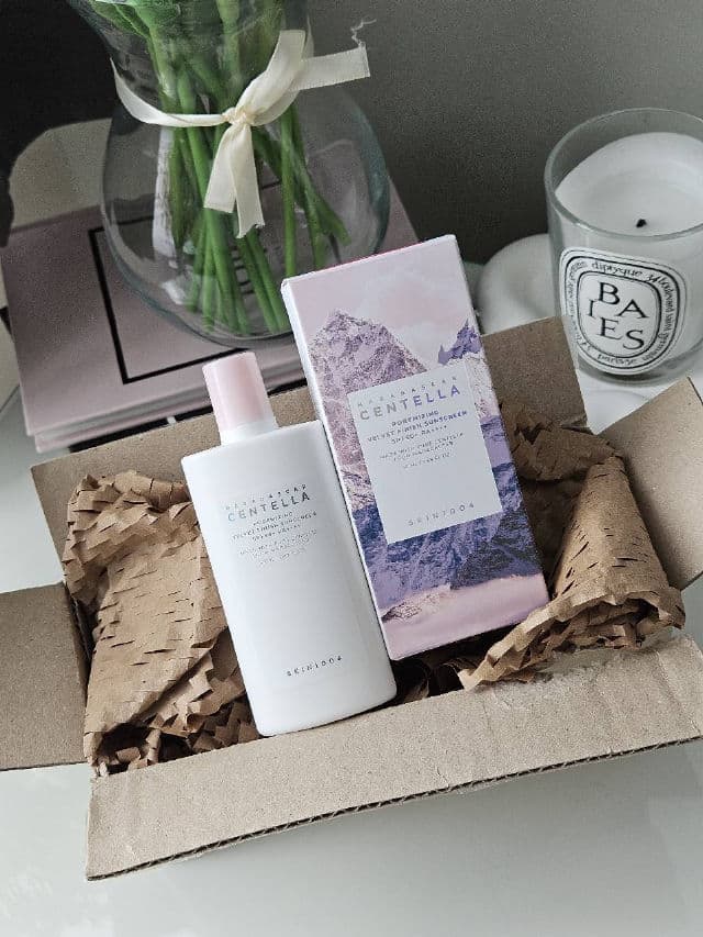 SKIN1004 Madagascar Centella Poremizing Velvet Finish Sunscreen SPF 50+ PA++++ review photo by virayumi