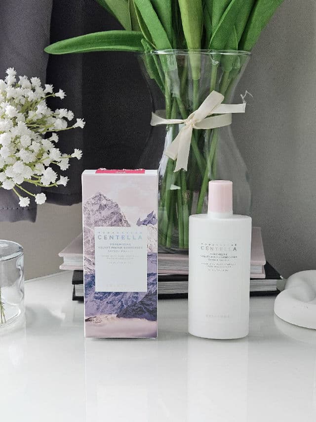 SKIN1004 Madagascar Centella Poremizing Velvet Finish Sunscreen SPF 50+ PA++++ review photo by virayumi