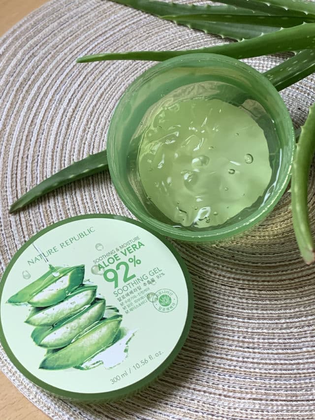 NATURE REPUBLIC Soothing & Moisture Aloe Vera 92% Soothing Gel review photo by thatasnd2k