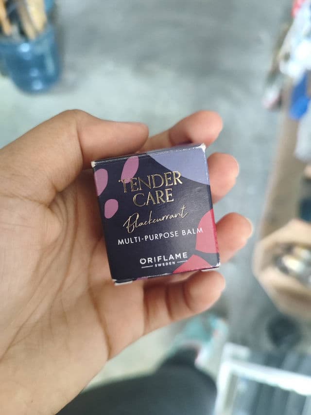 Oriflame Tender Care Blackcurrant Multi-purpose Balm review photo by Racelml