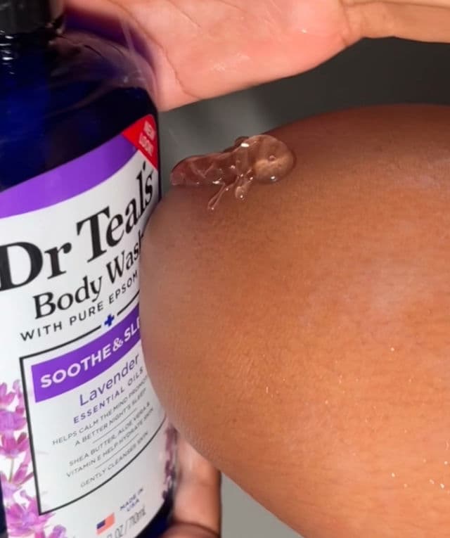 Dr Teal's Foaming Bath with Pure Epsom Salt, Soothe & Sleep with Lavender review photo by Nathaliaftu