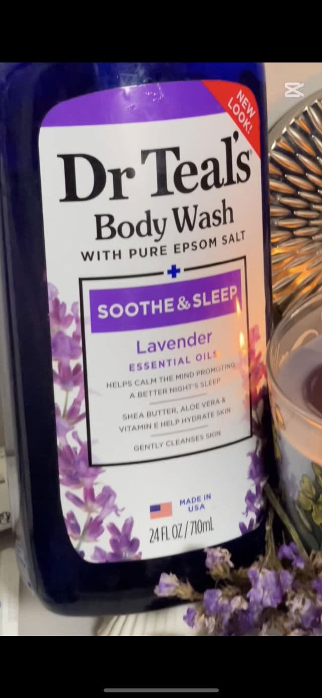 Dr Teal's Foaming Bath with Pure Epsom Salt, Soothe & Sleep with Lavender review photo by Nathaliaftu